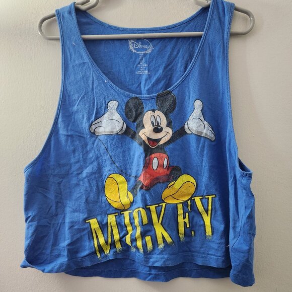 Disney x Forever 21 Mickey Mouse Tank sz L - Picture 1 of 1